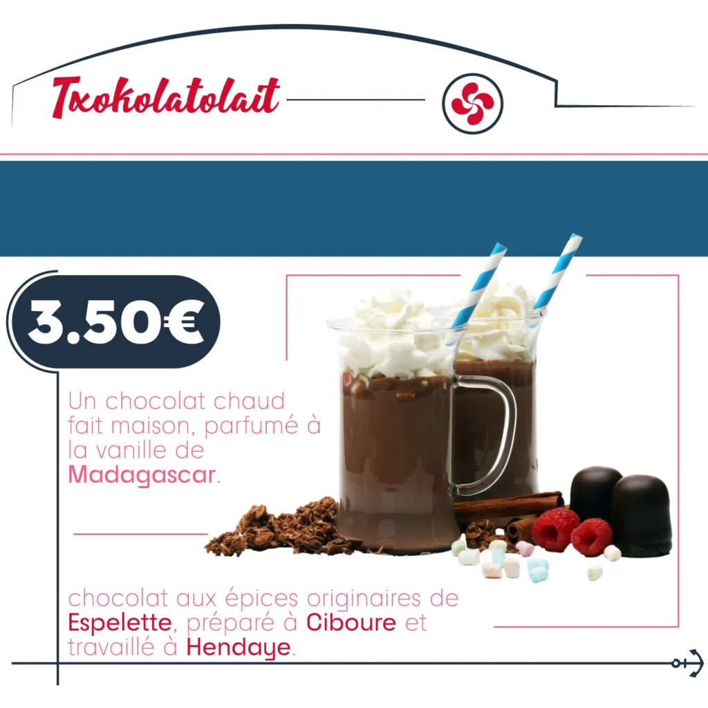 smoothie aux épices avec de la vanille de Madagascar