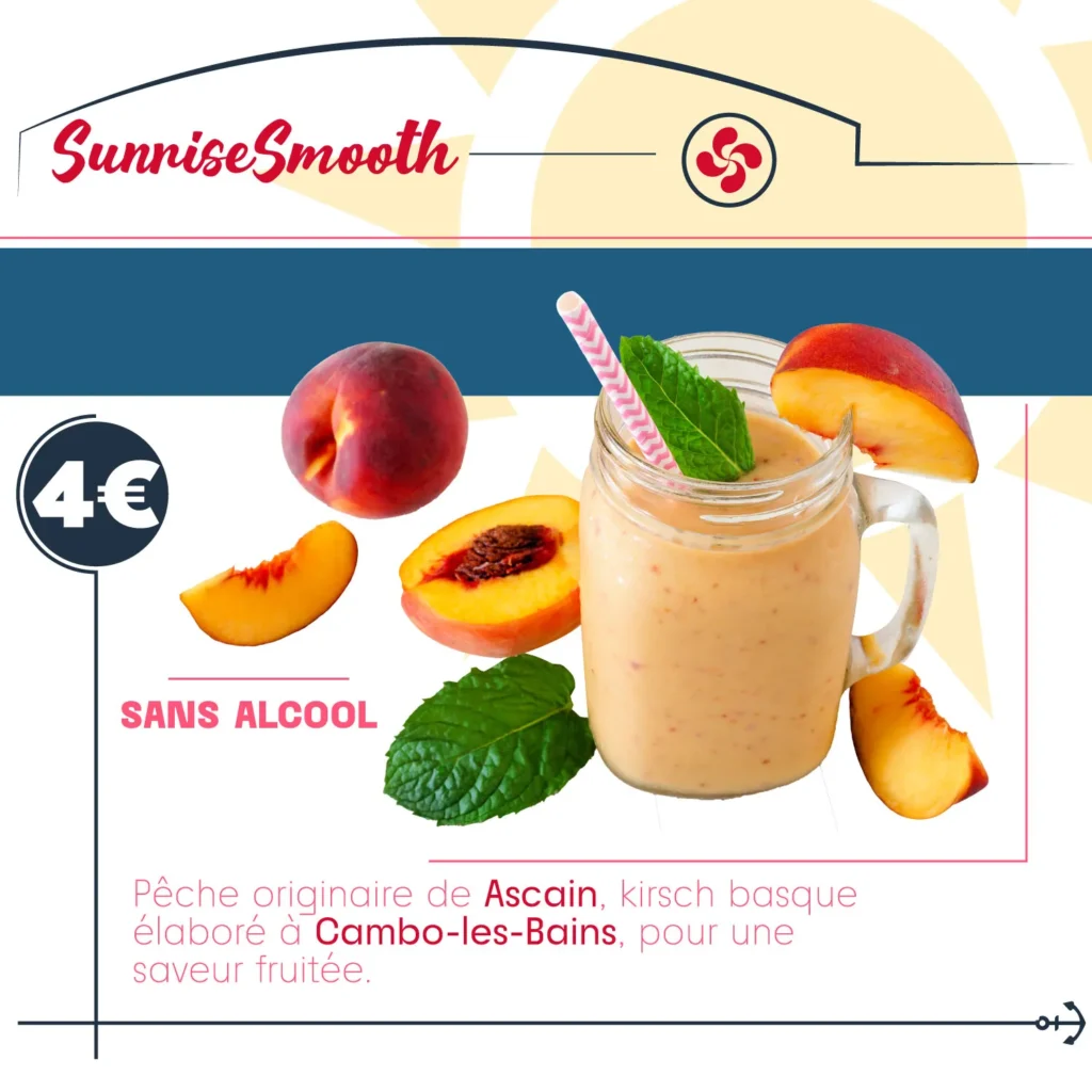 peche kirsh basque sans alcool zete de menthe